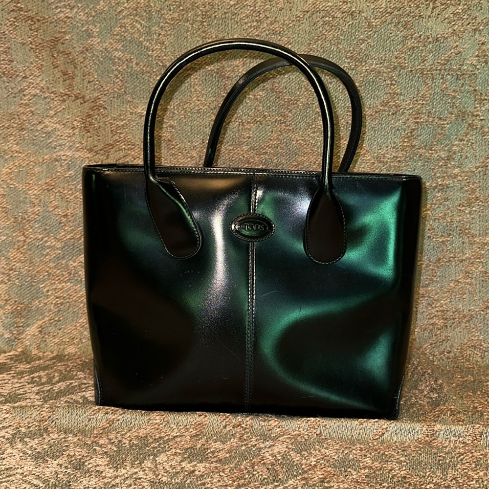 Tod’s Di Black Leather Handbag